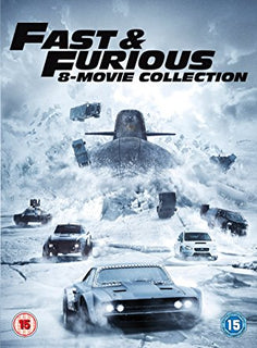 Fast & Furious 8-Film Collection DVD (1-8 Box Set) + digital download [2017]