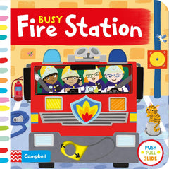 Busy Fire Station by Campbell Books (Board book)