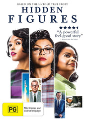HIDDEN FIGURES (DVD - Region 4)