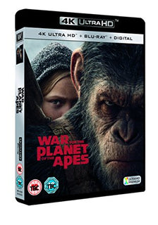 War for the Planet of the Apes [Blu-ray 4k + UV] [2017]
