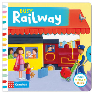 Busy Railway by Rebecca Finn (Board book)