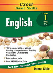 Excel Basic Skills Workbook: English Year 1 by Pascal Press