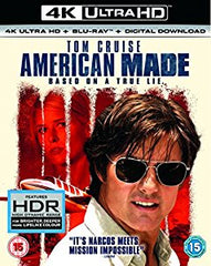 American Made (4KUHD + BD + Digital download) [Blu-ray] [2017]