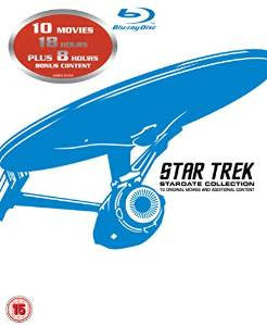 Star Trek: Stardate Collection - The Movies 1-10 [Blu-ray] [Region Free]