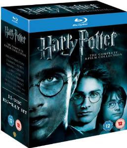 Complete Set of all 8 Harry Potter Movies DVD Widescreen Blu-Ray