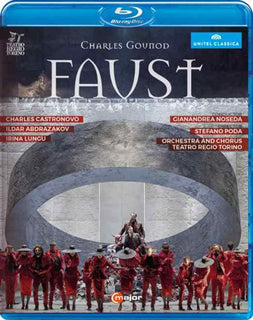 Gounod:Faust [Charles Castronovo; Ildar Abdrazakov; Orchestra e Coro del Teatro Regio di Torino,Gianandrea Noseda] [C MAJOR: BLU RAY] [Blu-ray]
